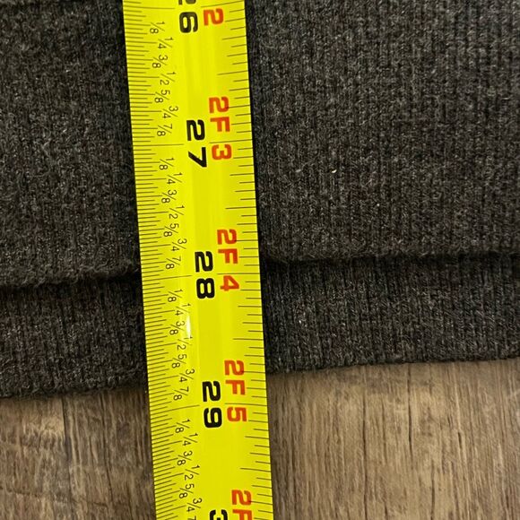 Tommy Bahama Men's Quarter Zip Knit Pullover Sweater Gray Cotton Size Large - Picture 10 of 10